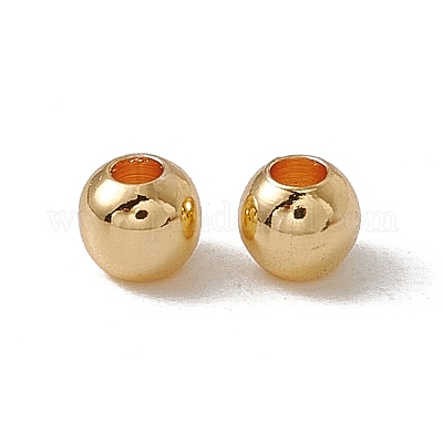 Латунные бусины&nbsp;KK-A171-06G-03-1