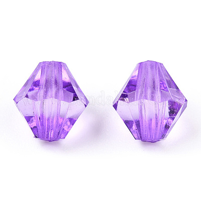 Прозрачные акриловые бусины&nbsp;TACR-S146-8mm-34-1