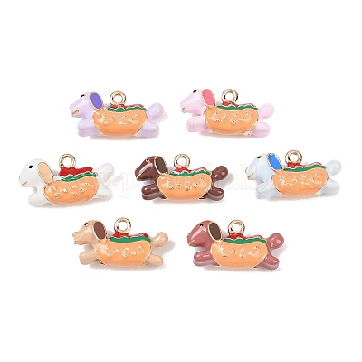 Подвески из эмали и сплава&nbsp;ENAM-A012-01G-1