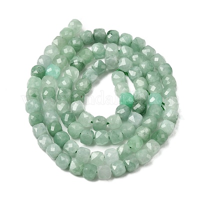 Естественный жадеит бисер пряди&nbsp;G-P603-B01-01-1