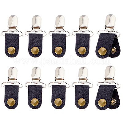 10 шт. ремни для кабеля из коровьей кожи&nbsp;HJEW-FH00224-1