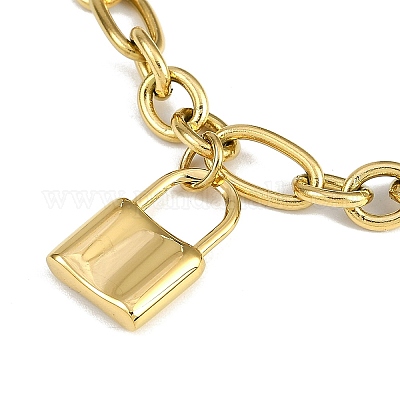 Браслеты из нержавеющей стали 304 с PVD-покрытием&nbsp;BJEW-Z077-05G-1