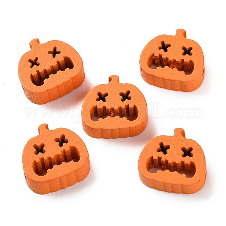 Печатные деревянные бусины WOOD-Z002-15B-1