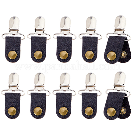 10 шт. ремни для кабеля из коровьей кожи&nbsp;HJEW-FH00224-1