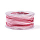 27 м сегментно окрашенные круглые полиэфирные витые шнуры&nbsp;OCOR-N009-02A-18-1