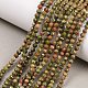Природные Unakite бисер нитей&nbsp;G-B171-C03-4mm-1