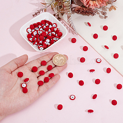 100 шт. пластиковые швейные пуговицы&nbsp;DIY-NB0013-44A