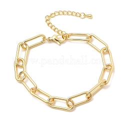 Браслеты-цепочки из латуни для женщин&nbsp;BJEW-H639-09G