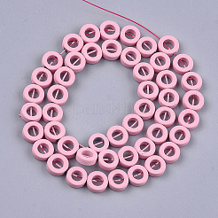 Окрашенного распылением немагнитных синтетических нитей гематита бусы&nbsp;G-T116-20A-05