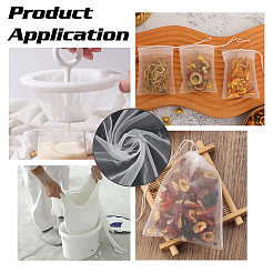 Нейлоновая сетчатая ткань&nbsp;AJEW-WH0678-72A