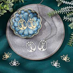 8 шт. 4 стиля подвески из нержавеющей стали 201&nbsp;STAS-UN0033-89