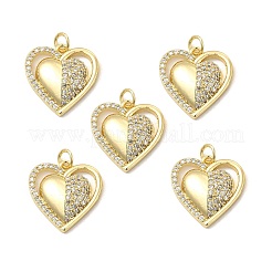 Латунные микро проложить кубического циркония подвески&nbsp;KK-E068-VB172