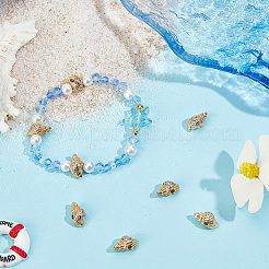 8 шт. латунные бусины из микрофибры класса ААА из кубического циркония&nbsp;ZIRC-BBC0003-22