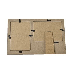 Двойные фоторамки из мдф&nbsp;AJEW-XCP0003-49