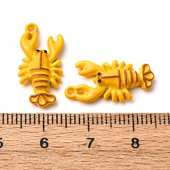 Выпечки расписные подвески из сплава&nbsp;LS-FIND-G097-01B