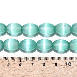 Нити бусин из окрашенного натурального селенита&nbsp;G-T138-232E