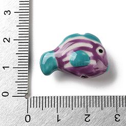 Фарфоровые бусины ручной работы&nbsp;PORC-Z006-02C