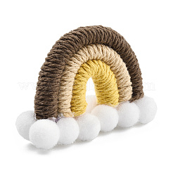 Поликоттон (полиэстер-хлопок) тканый Радужный настенный подвес&nbsp;FIND-T035-16A