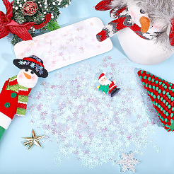 60 г смоляных снежинок-кабошонов&nbsp;MRMJ-ME0001-04