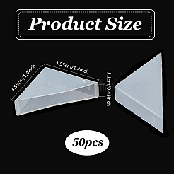 50шт пластиковый треугольный защитный уголок&nbsp;FIND-NB0005-48C
