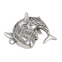 Подвески в виде морских животных из нержавеющей стали 304&nbsp;LS-STAS-P402-05B-P