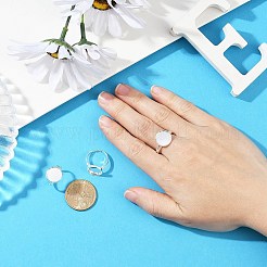 Компоненты латунные кольца&nbsp;X-KK-J109-S-NR