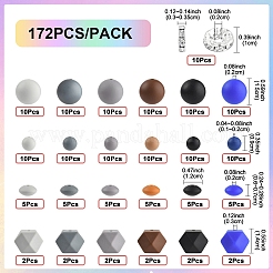 162 шт. Силиконовые бусины&nbsp;SIL-YW0001-92