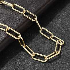 Ожерелья-цепочки из латуни для женщин&nbsp;NJEW-B157-20G