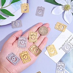 20 шт. подвески из нержавеющей стали 304 двух цветов&nbsp;STAS-SZ0003-11