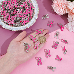 100 шт. эмалевые значки на тему лент с информацией&nbsp;JEWB-WA0001-01