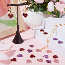 30шт 3 цвета сплава эмалевые подвески&nbsp;FIND-SC0005-92