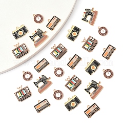 25шт 5 стиля подвески из сплава с эмалью&nbsp;ENAM-FS0003-14