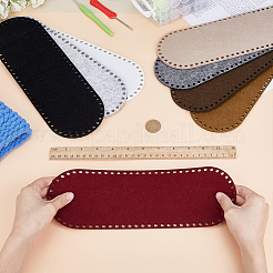 8 шт. двухцветный фетровый формирователь дна сумки&nbsp;PURS-PH0001-38