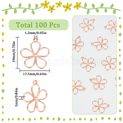 100 шт. Подвески из сплава в тибетском стиле&nbsp;FIND-SC0009-48RG