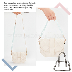 5 шт. 5-цветная акриловая имитация желе панцирная цепочка для кошелька&nbsp;FIND-PH0017-48