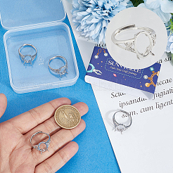 4 шт. латунные регулируемые кольца&nbsp;KK-SC0007-06