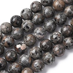 Натуральный флуоресцентный сиенитовый камень (светящийся в ультрафиолетовом свете) бусины нити&nbsp;G-G789-02E