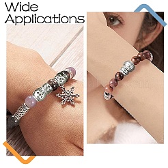 100шт 10 стиля европейские бусины из сплава в тибетском стиле&nbsp;FIND-CJ0003-72