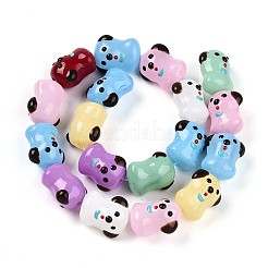 Эмалевые бусины ручной работы в технике лэмпворк&nbsp;LAMP-N029-02