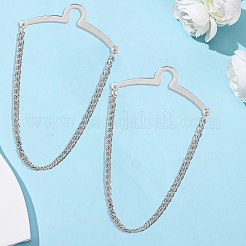 4 шт. латунные подвесные цепи&nbsp;AJEW-SC0004-04A