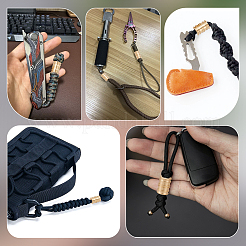 6 шт. латунные бусины в форме колонны в античном стиле&nbsp;FIND-NB0005-34G