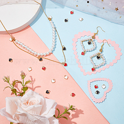 90шт 3 цвета сплава эмаль подвески&nbsp;ENAM-UN0001-06