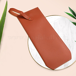 Сумка для бутылки вина из искусственной кожи&nbsp;AJEW-WH20033-062B