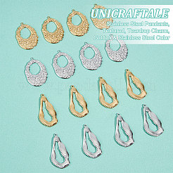 16 шт. 4 подвески из нержавеющей стали 304&nbsp;STAS-UN0049-66