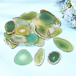 Естественно агат нарезает большие кулоны&nbsp;G-E022-1