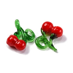 Стеклянный кулон с фруктами и едой&nbsp;LS-RESI-U001-03C