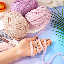 3 моток пряжи полиэстер 3 цветов&nbsp;DIY-MB0002-06C