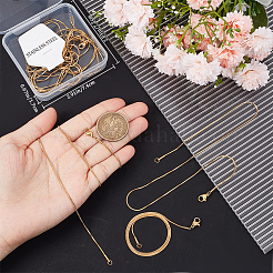 10 шт. набор цепочек-змей из нержавеющей стали 304&nbsp;NJEW-BBC0001-07