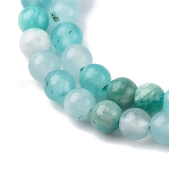 Природных амазонит бисер нитей&nbsp;LS-G-RM2025-B03-4mm