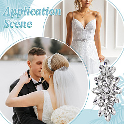 Цветок из стразов&nbsp;FIND-FG0004-97A